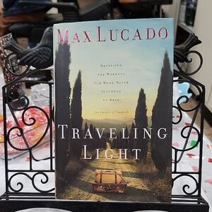 'TRAVELING LIGHT' HARDCOVER BOOK by MAX LUCADO